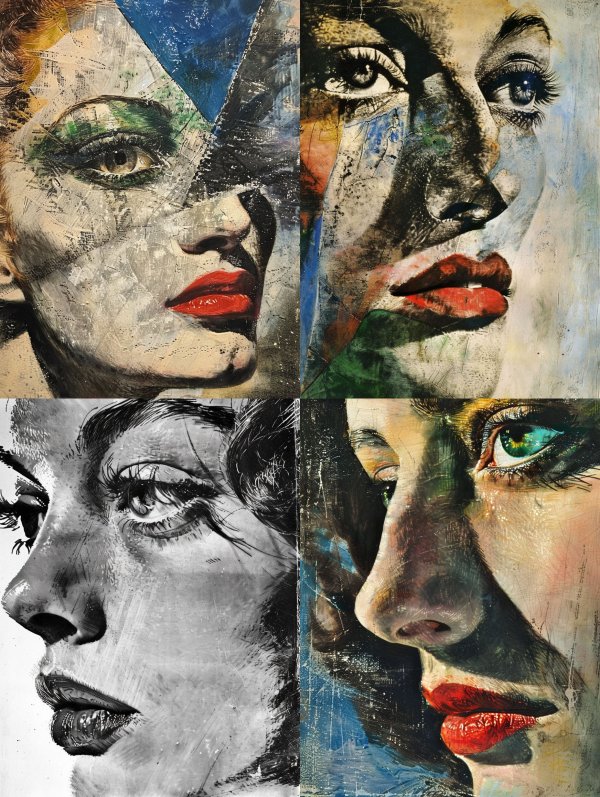 Abstract Fragmented Muse