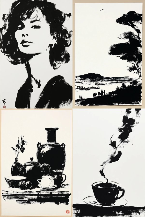 Ink Soul: A Study in Contrast