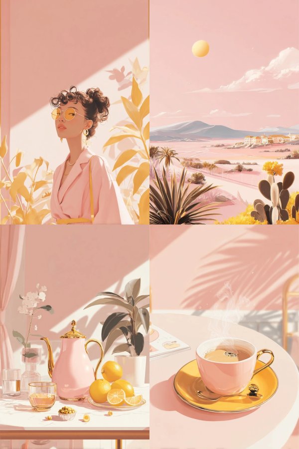 Pastel Summer Glow