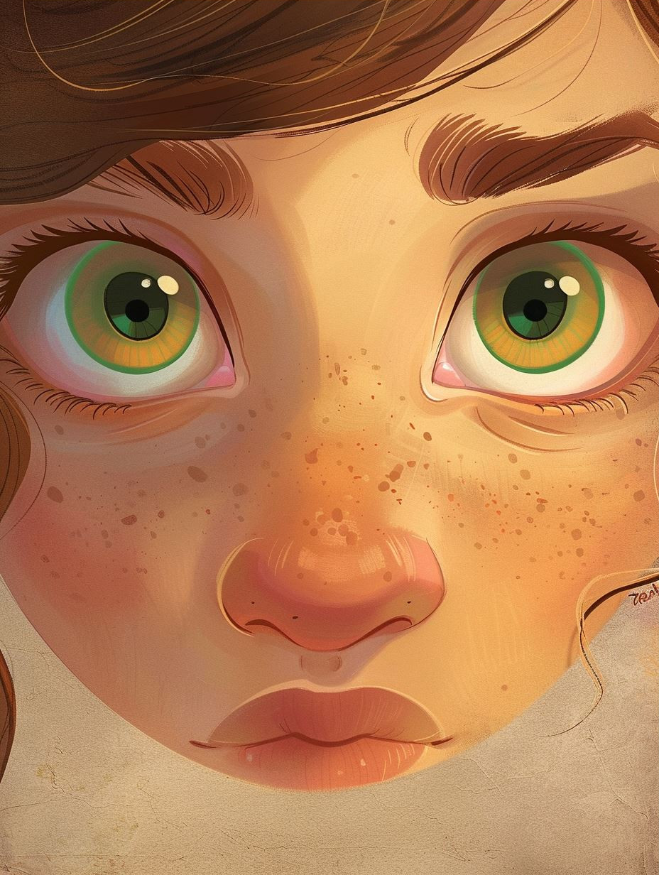 Whimsical Portraits of Freckled Girls - Image 3
