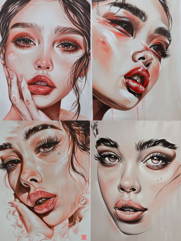 Dewy Ethereal Beauty Portrait
