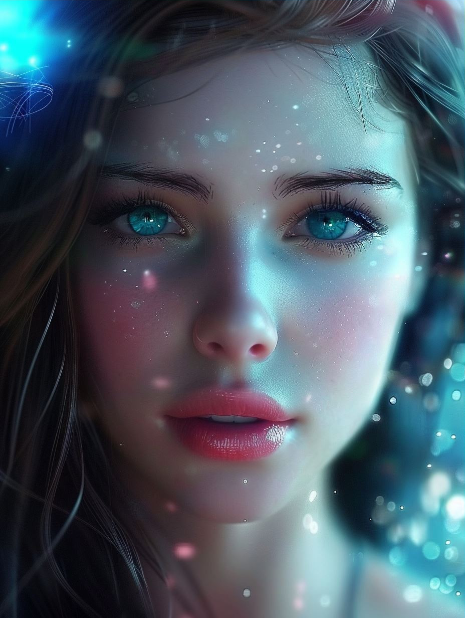 Celestial Glow: Ethereal Portraits - Image 3
