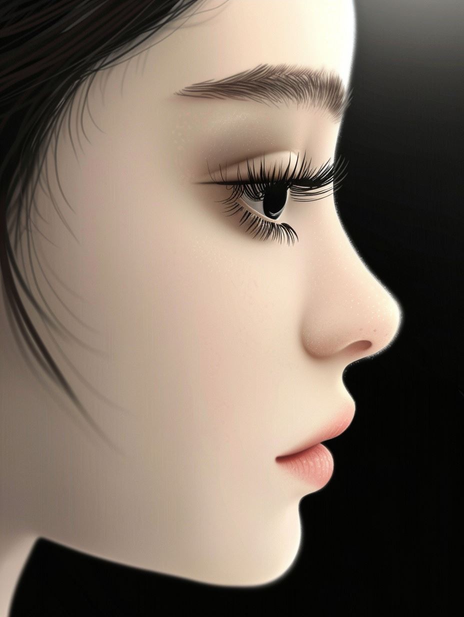 Hyper-Realistic Porcelain Doll Portrait - Image 4