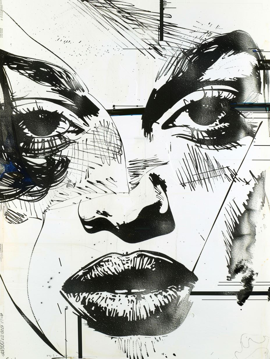 Fragmented Urban Portrait Study - Image 2