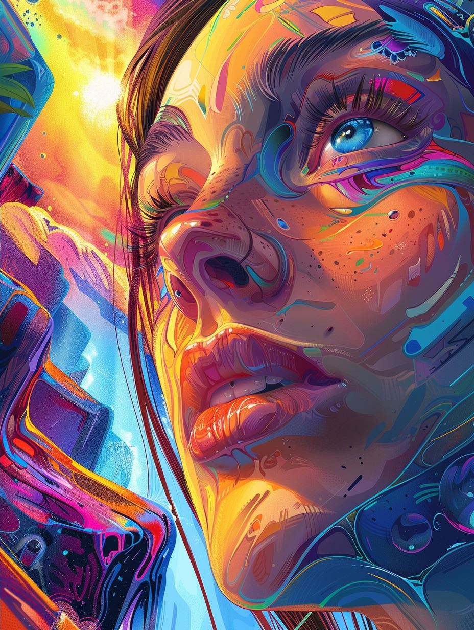 Prismatic Visions of a Digital Muse - Image 2