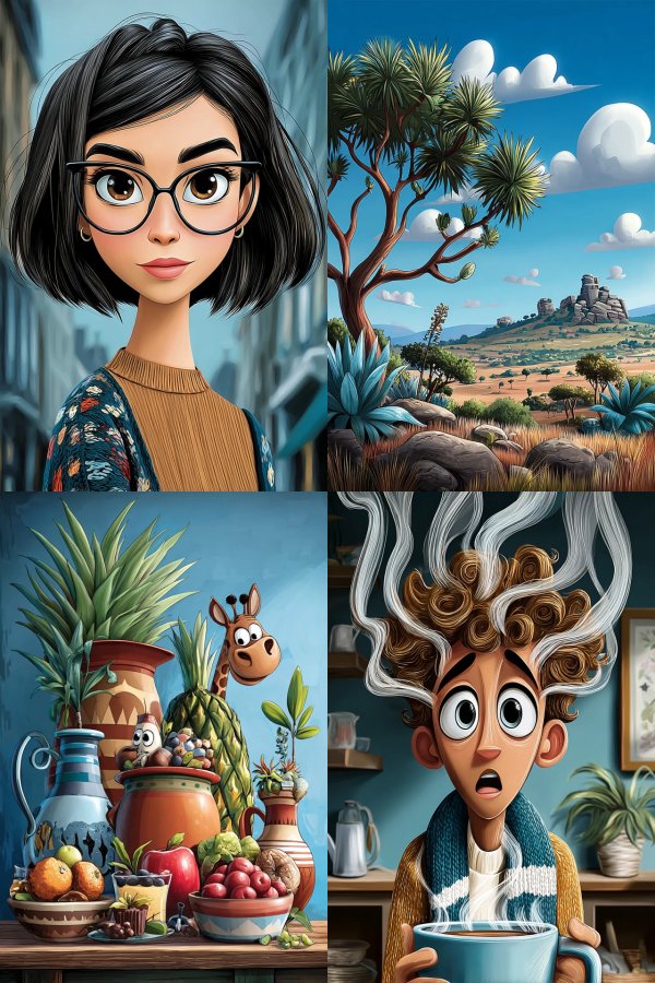 Urban Chic Stylized Portrait