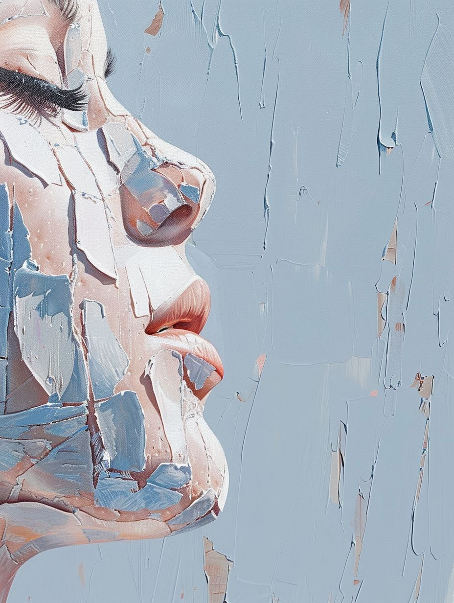 Fragmented Ethereal Oil Portraits - Image 4