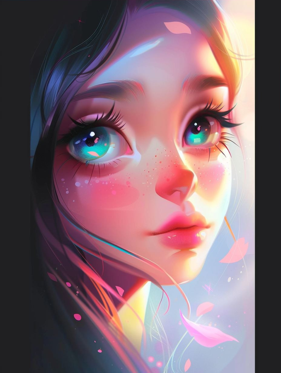 Ethereal Digital Portraiture Glow - Image 3