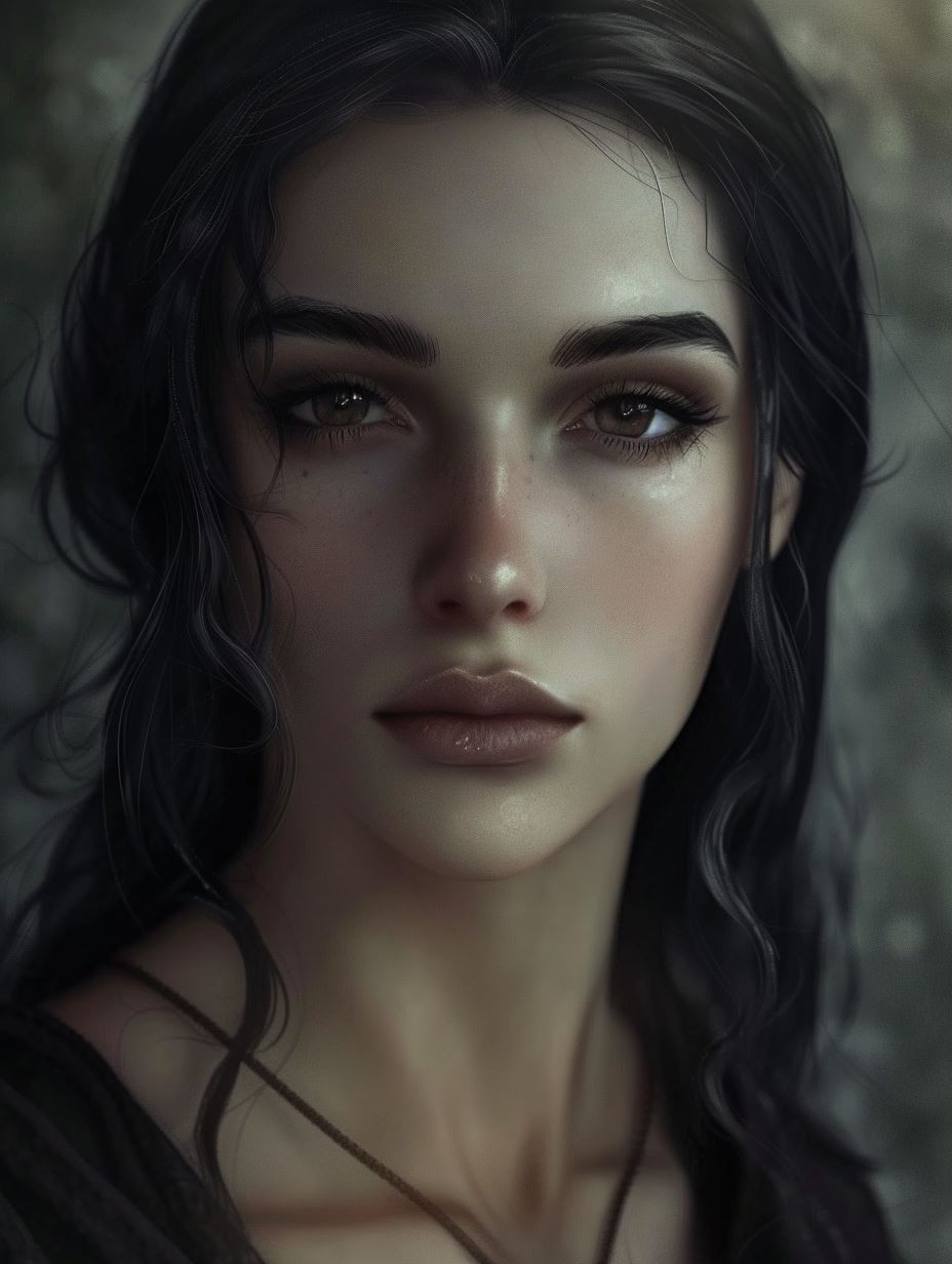 Shadows of Sorrow: Four Dark Portraits - Image 1