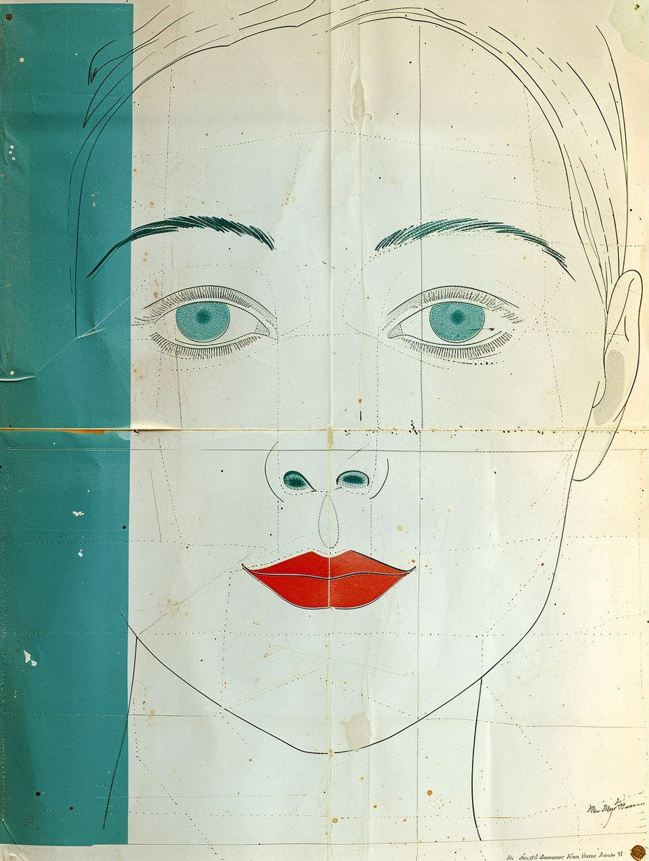 Abstract Female Portrait Study - Image 3