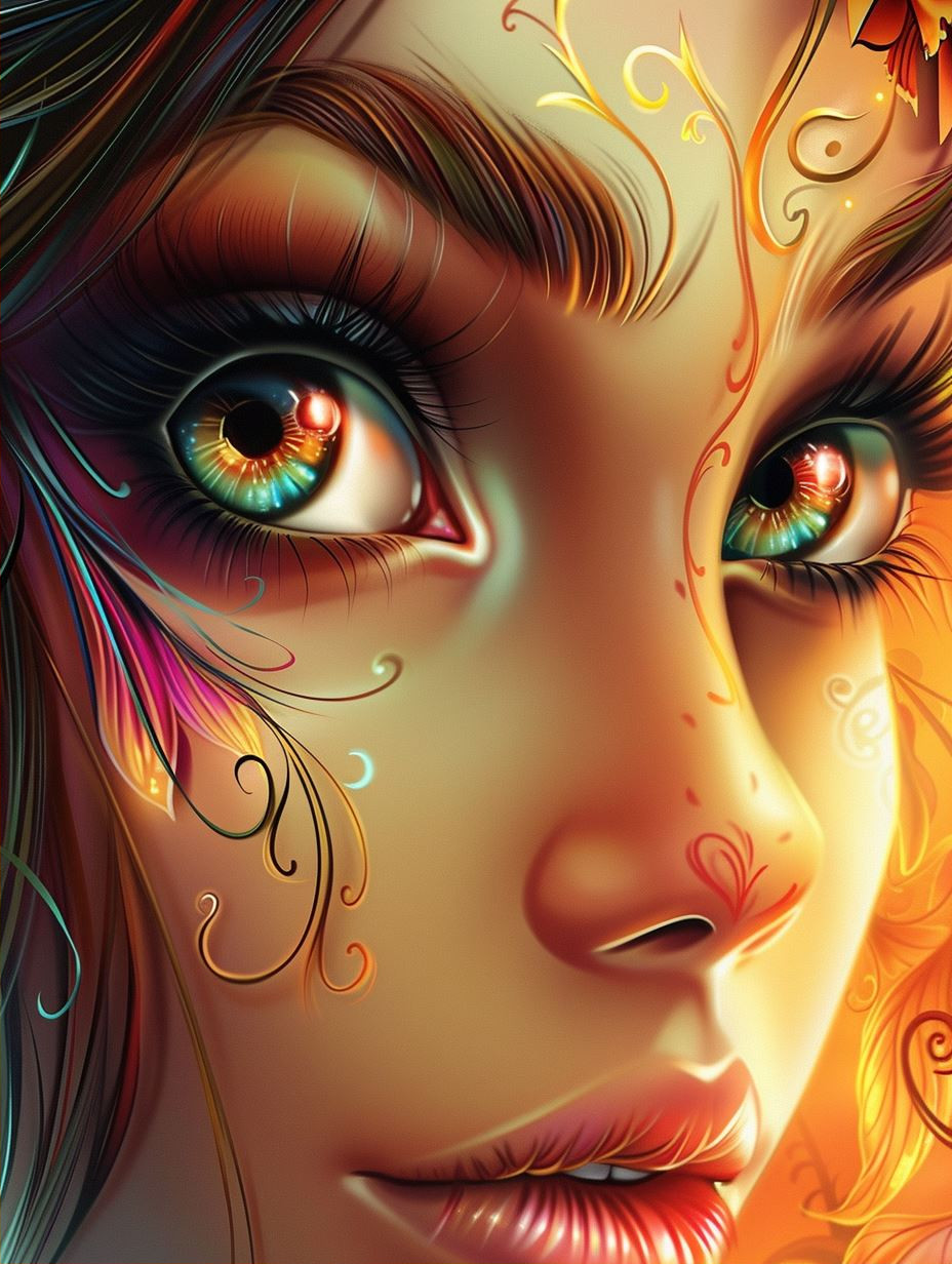 Ethereal Visions of Golden Radiance - Image 2