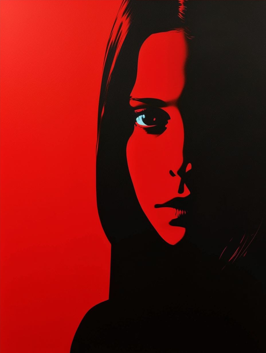 Dramatic High Contrast Portrait Study - Image 4