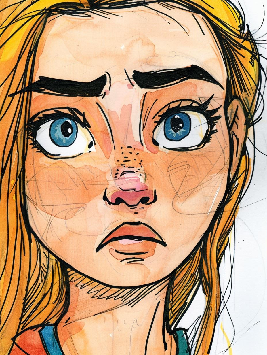Expressive Digital Portrait Study - Image 3