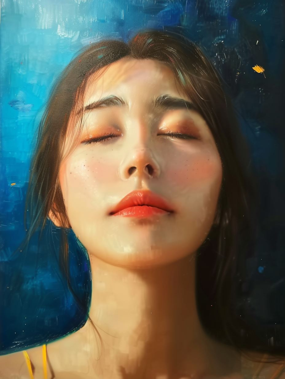 Ethereal Portraits in Dual Mediums - Image 1