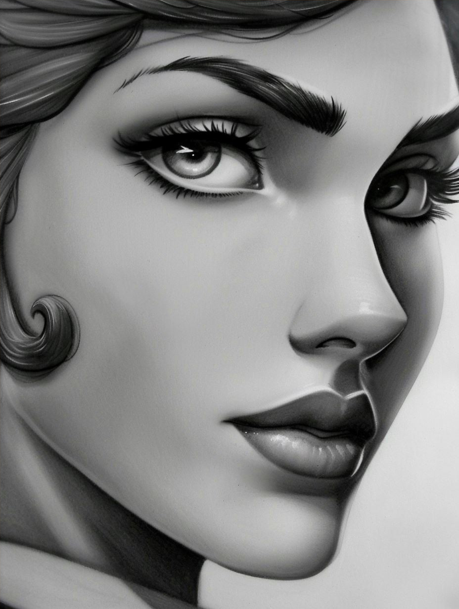 Digital Portraits of Feminine Grace - Image 4