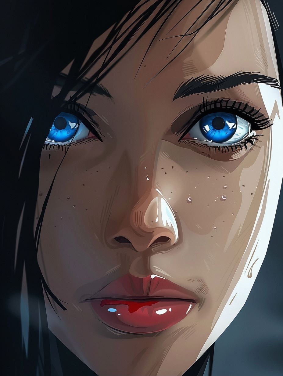 Neon Cybernetic Gaze - Image 2