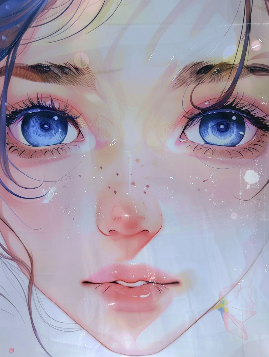 Ethereal Gaze of Winter Dreams - Image 2