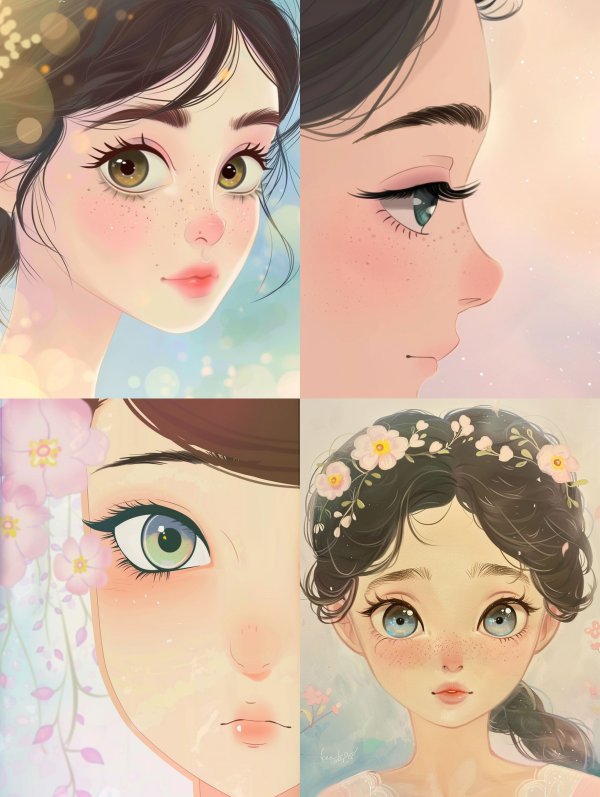 Ethereal Beauty in Digital Art