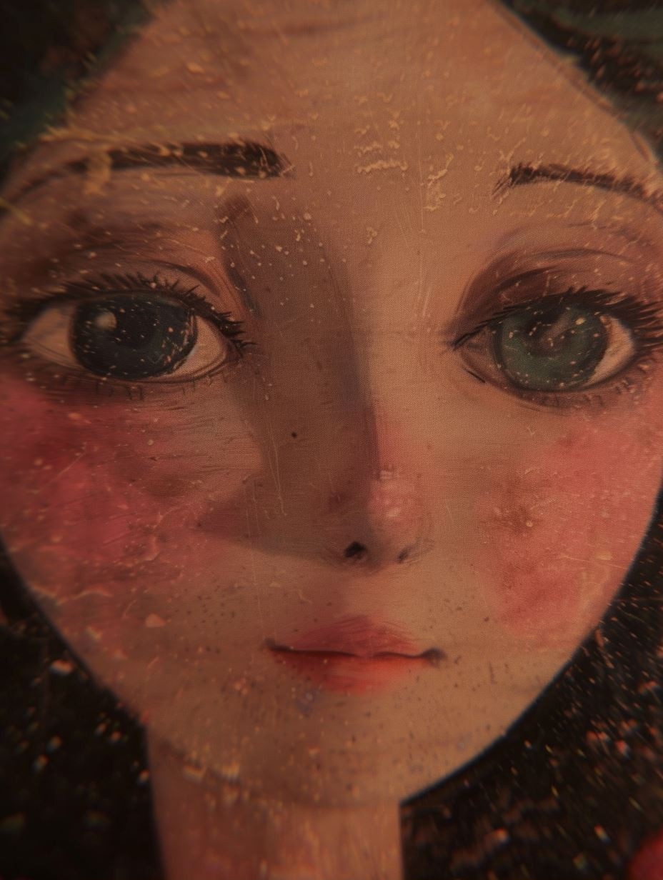 Ethereal Stardust Gaze - Image 1