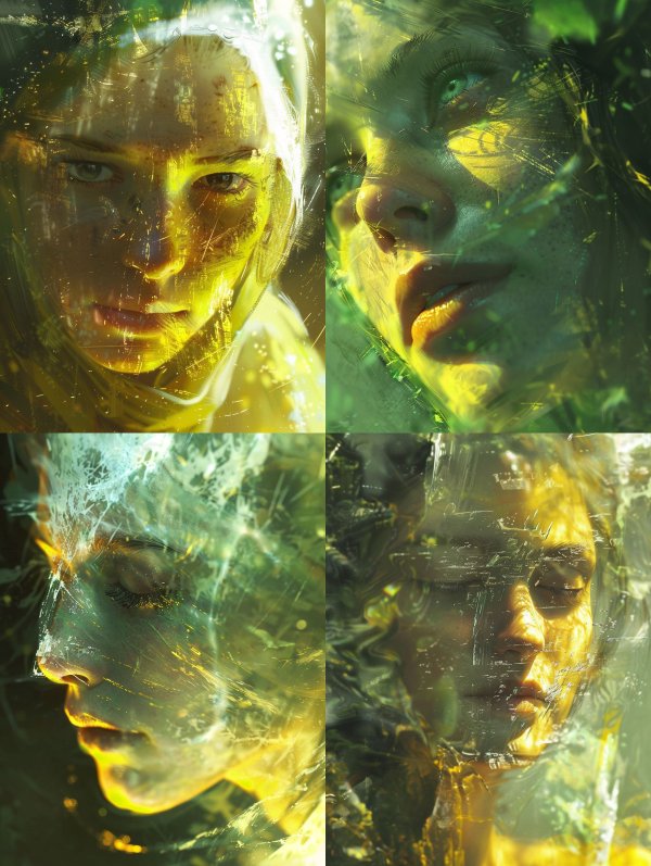 Golden Glitch Vision