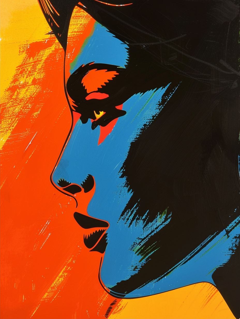 Chromatic Gazes: A Pop Art Study - Image 2