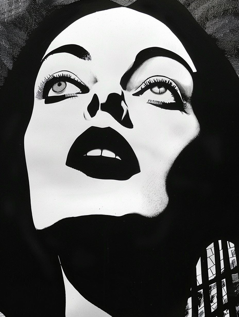Noir Gothic High Contrast Portraits - Image 1