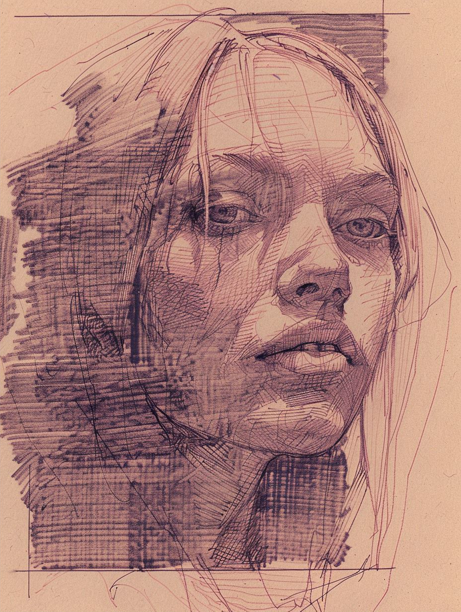 Ethereal Echoes in Ink - Image 2