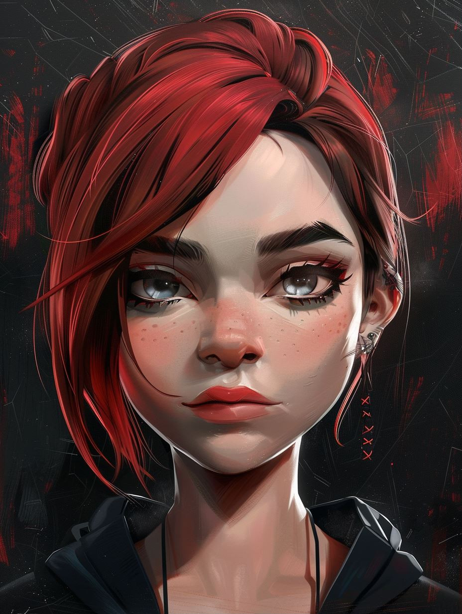 Dark Ethereal Digital Portraits - Image 1