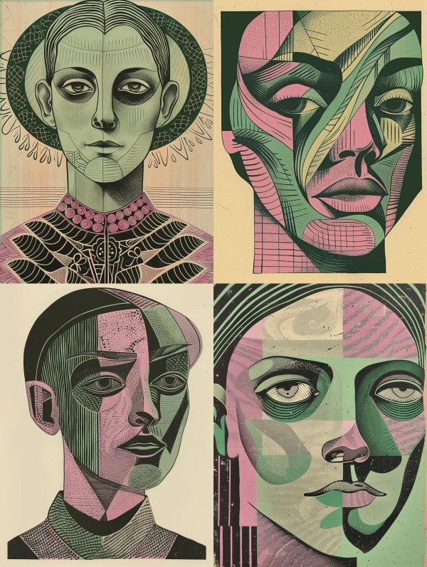 Geometric Soul: A Study in Line