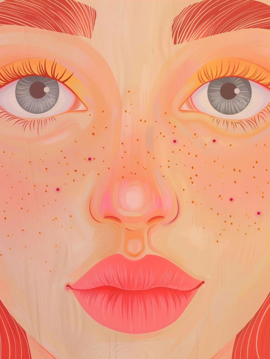 Sun-Kissed Visions: A Digital Portrait Study - Image 4