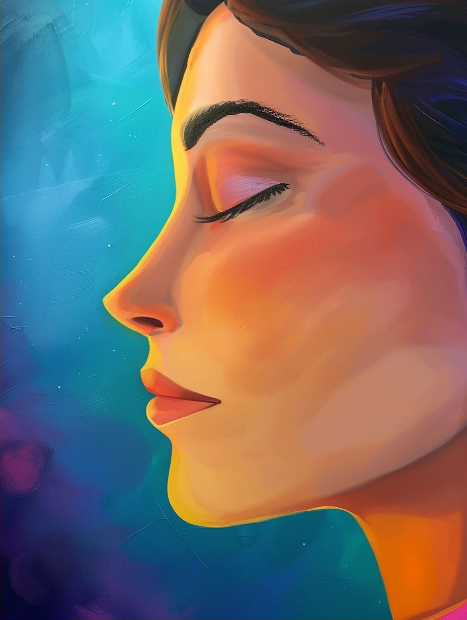 Vibrant Dreamy Portrait Studies - Image 2