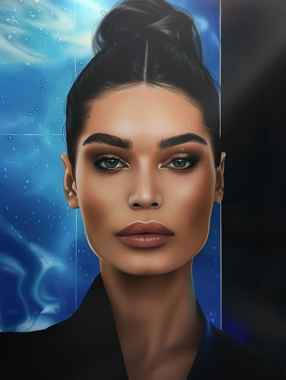 Futuristic Cybernetic Portrait Series - Image 1