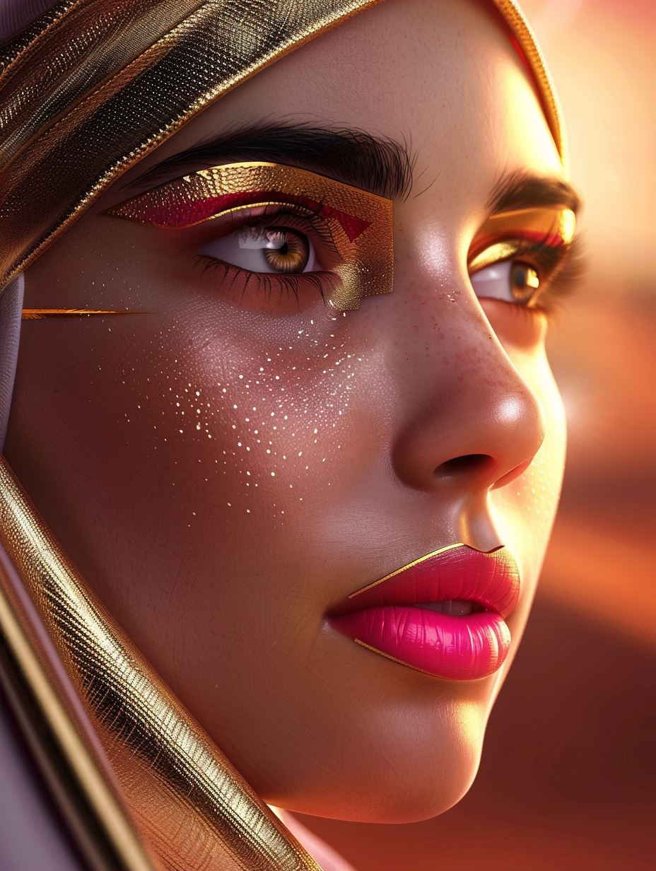 Golden Ethereal Radiance - Image 1