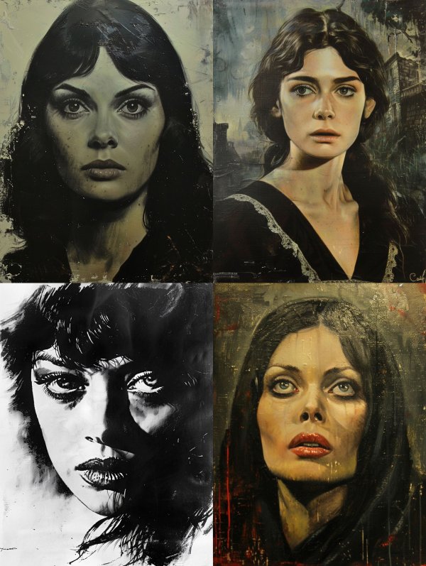 Four Visions of Gothic Elegance