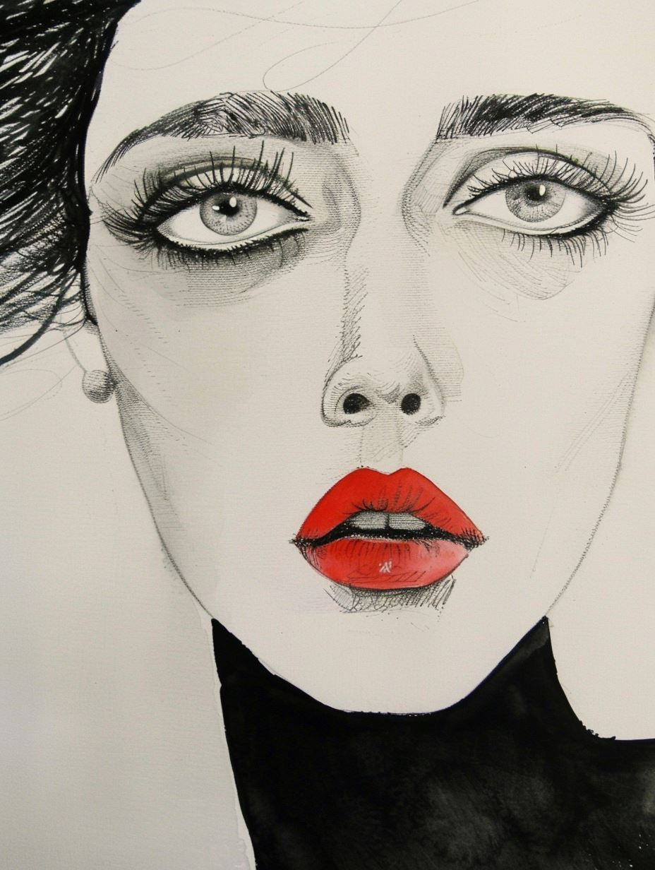 Faces of Contrast: A Portrait Study - Image 3