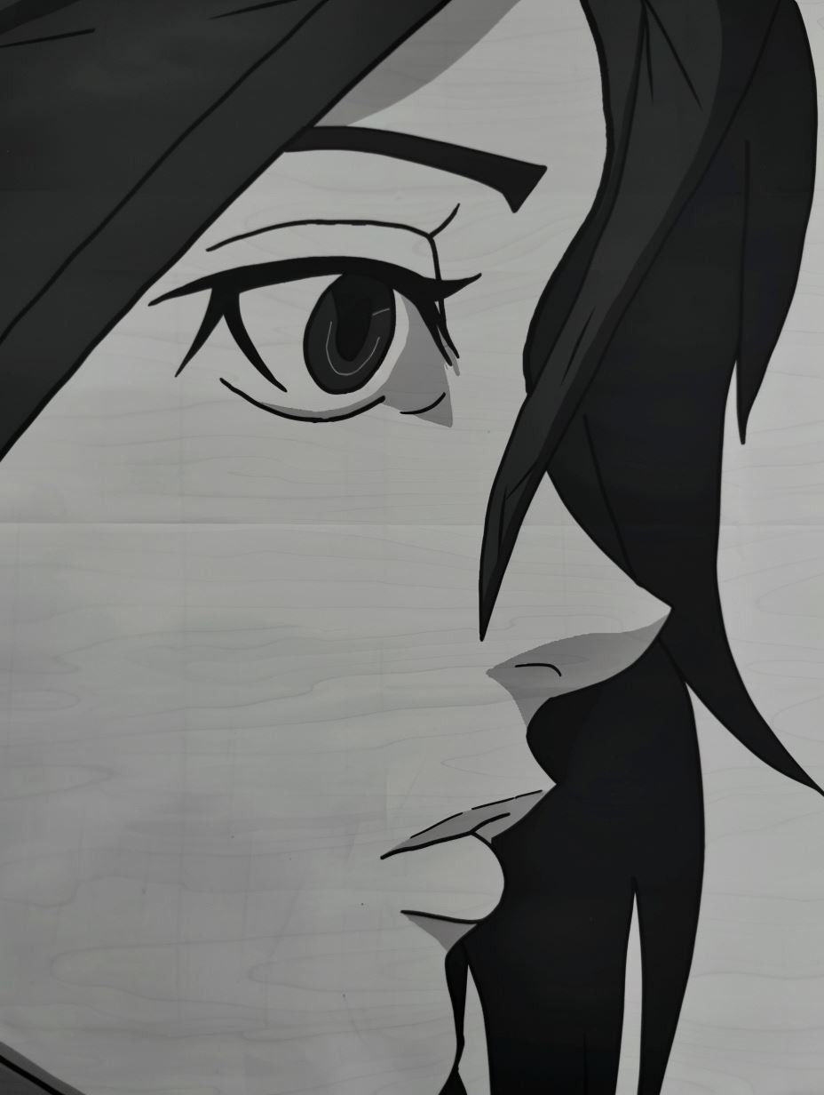 Noir Graphic Portrait - Image 2
