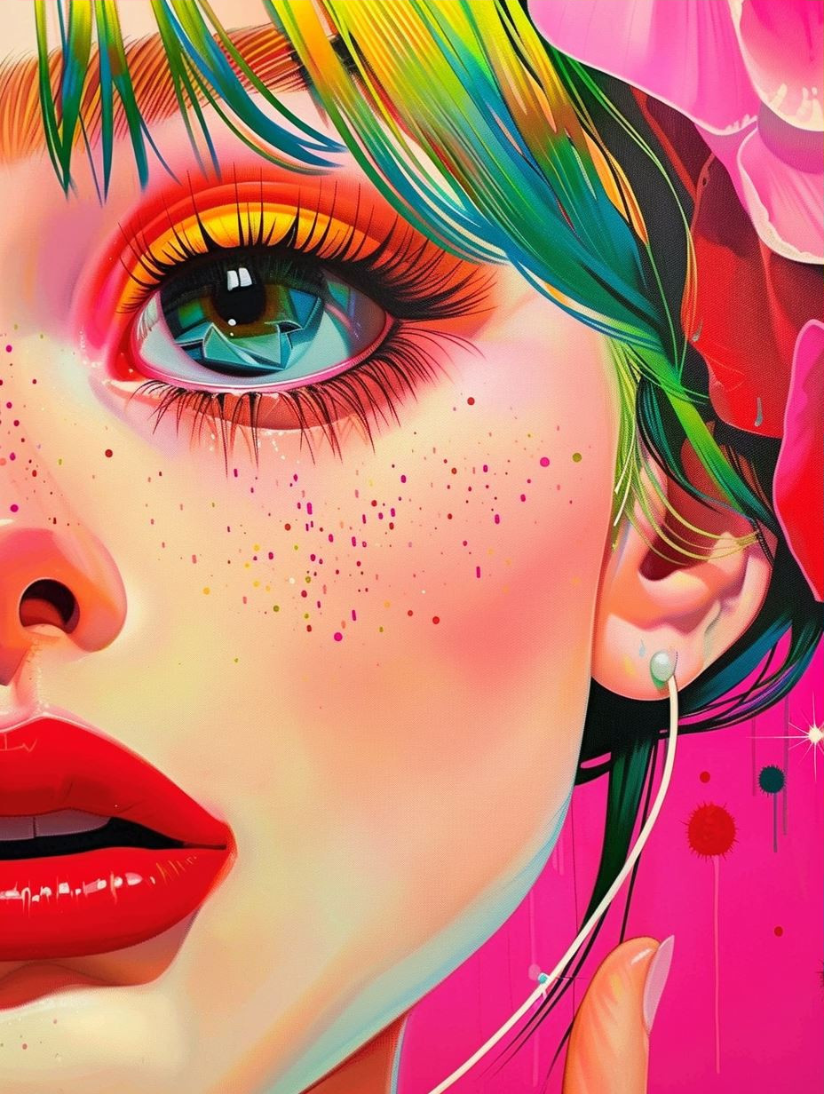 Vibrant Visions of Digital Beauty - Image 3