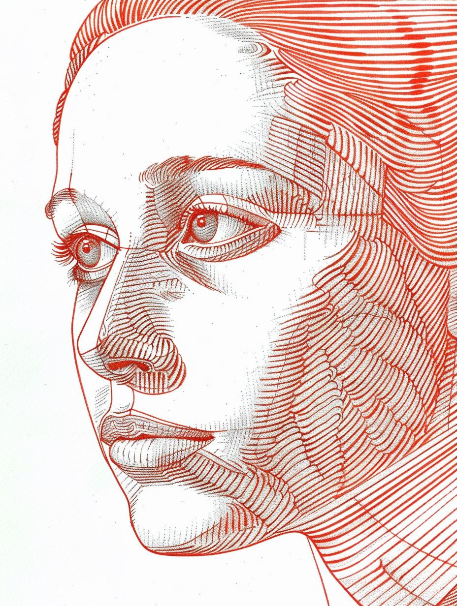 Dual Tone Linear Portraiture - Image 3