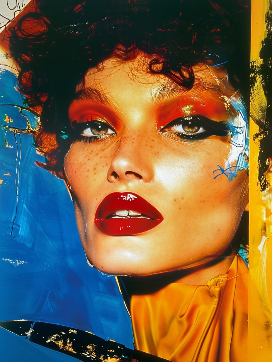 Vibrant Avant Garde Beauty Portraits - Image 3
