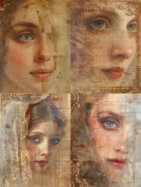 Ancient Whispers of Faded Beauty