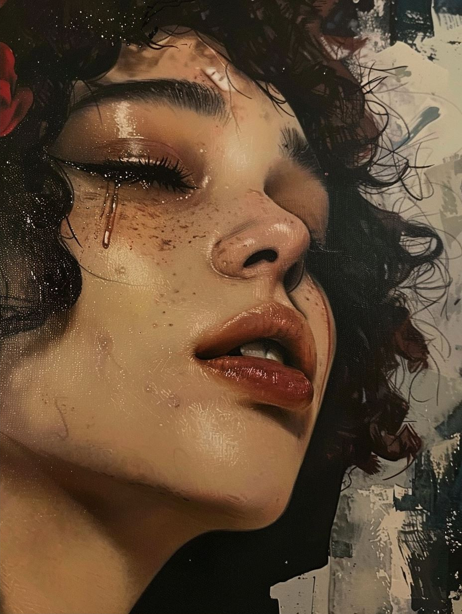 Melancholic Cinematic Digital Portraits - Image 2