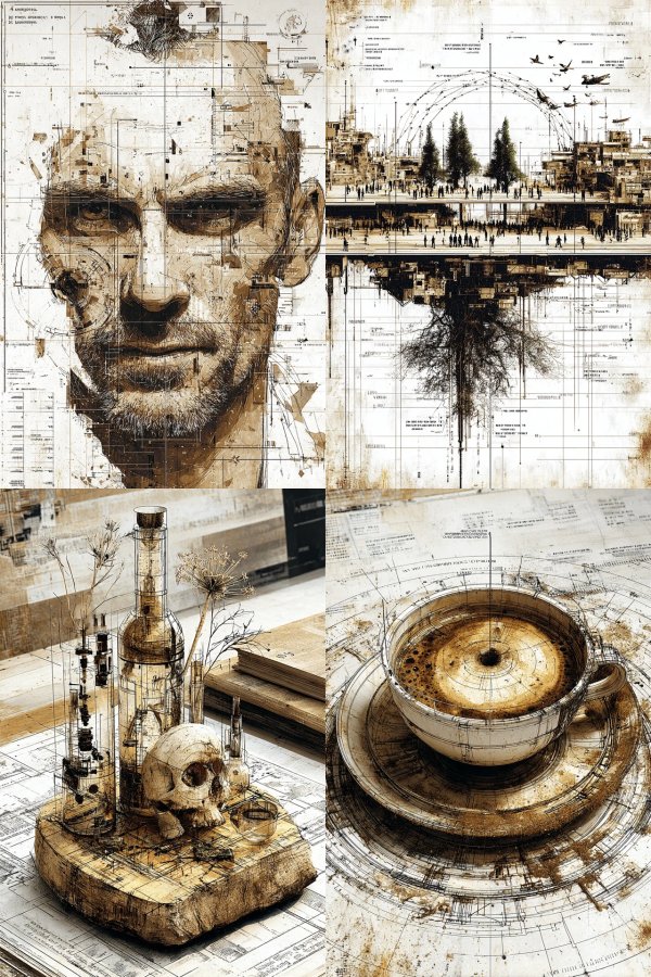 Architectural Echoes in Coffee