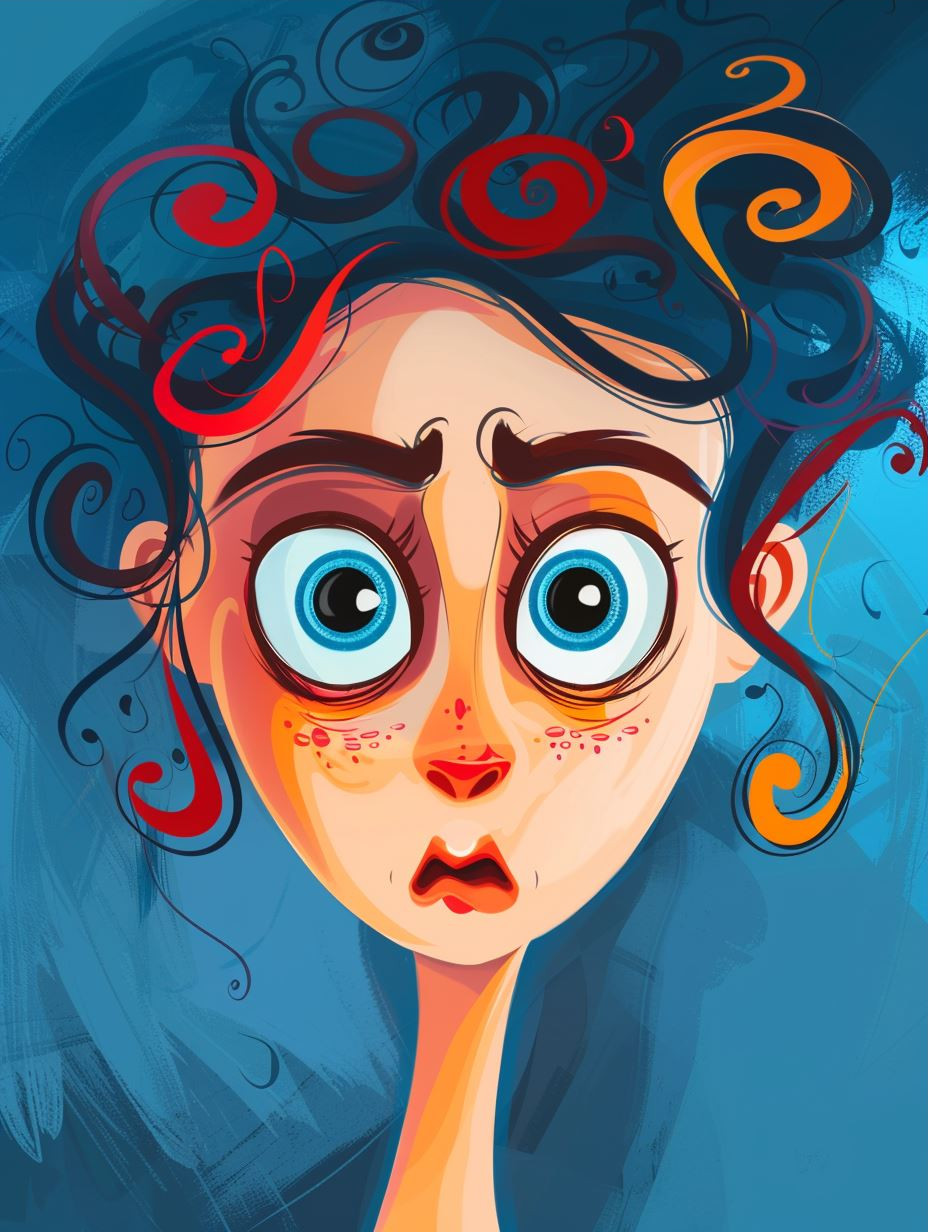 Evolution of a Digital Character Portrait - Image 3