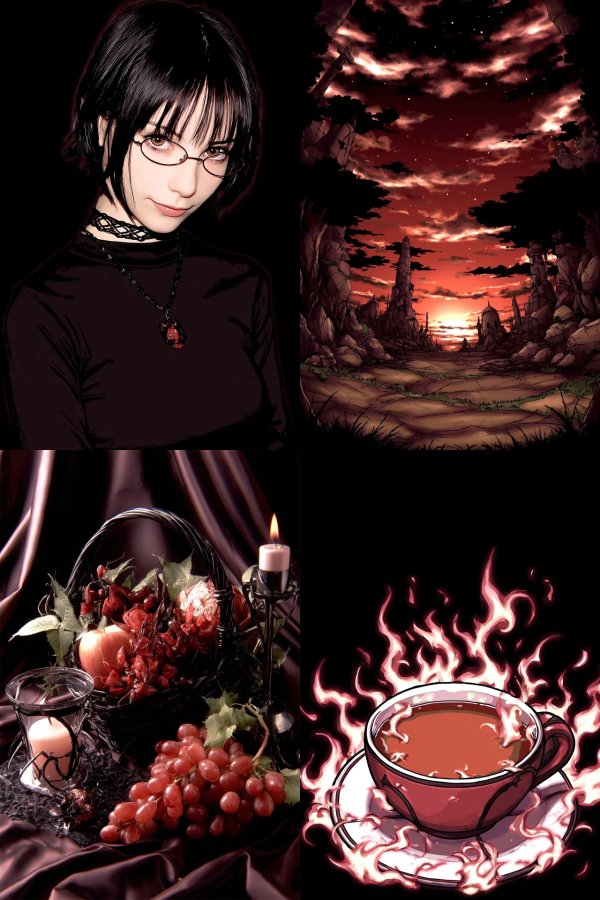 Gothic Noir Elegance