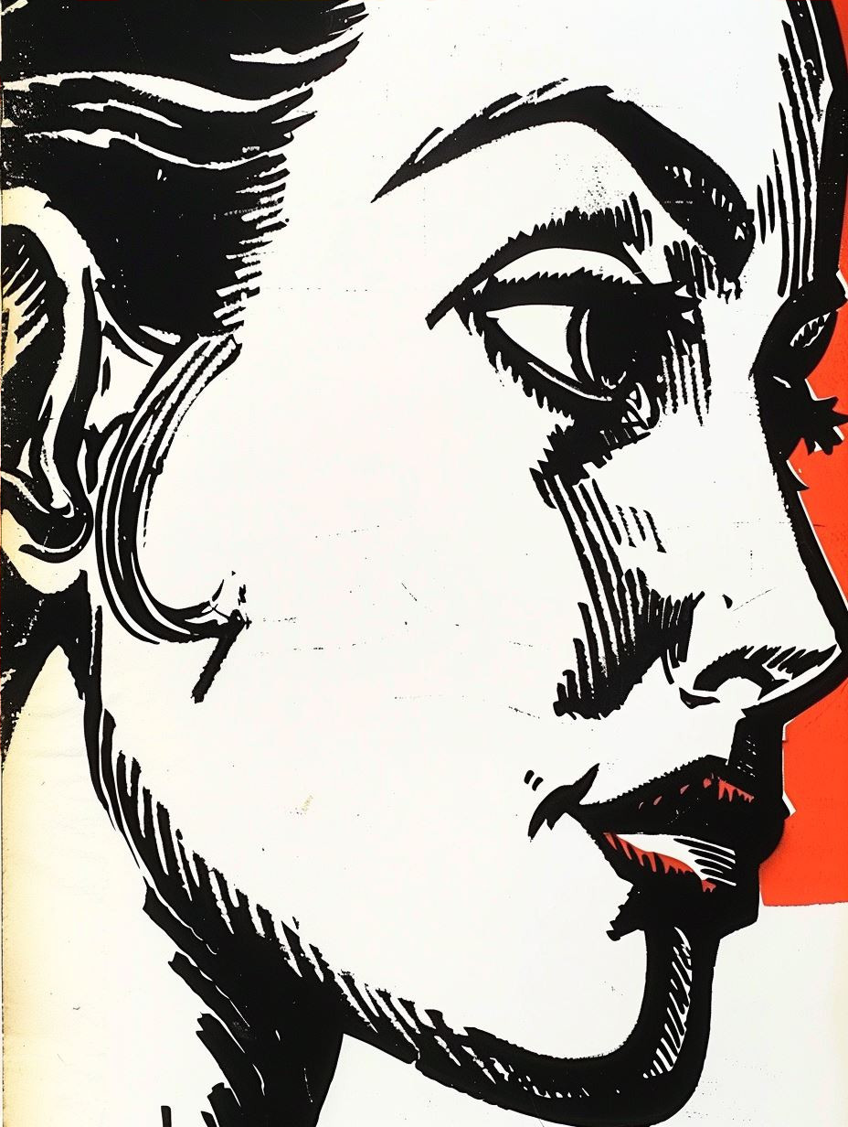 Bold Pop Art Portrait Grid - Image 4