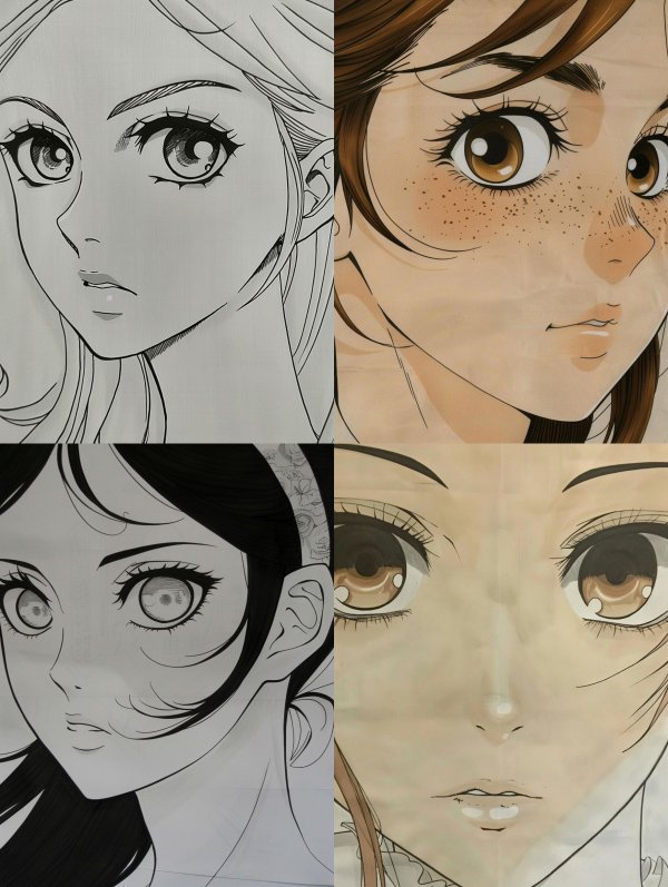 Anime Character Portrait Study