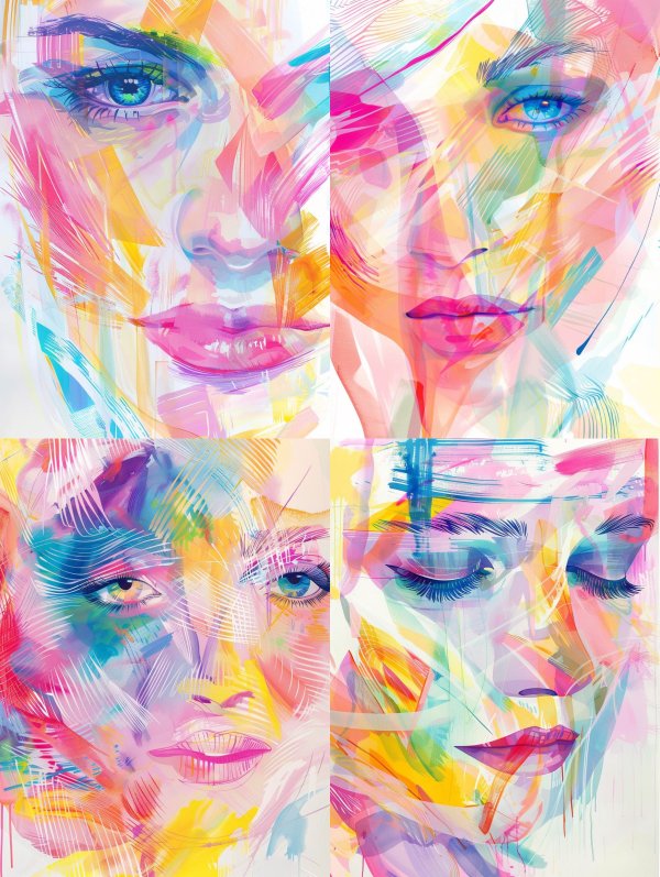 Prismatic Visions of a Woman
