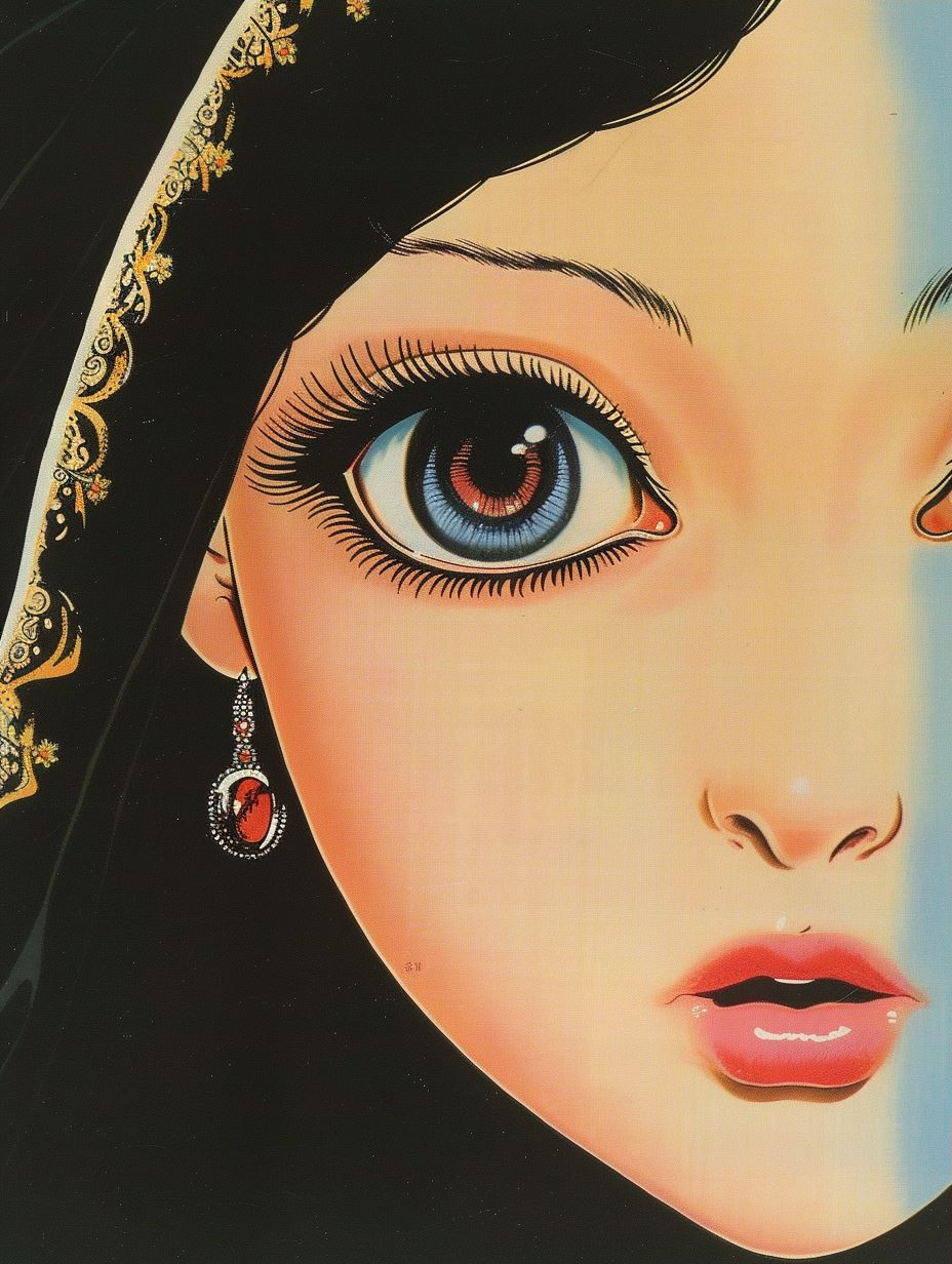 Retro Futuristic Anime Glamour - Image 3
