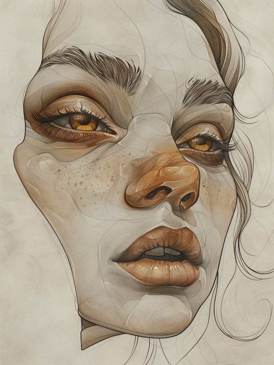 Ethereal Visions of Feminine Beauty - Image 1