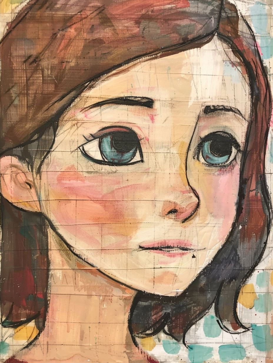 Whimsical Hand-Drawn Character Studies - Image 2